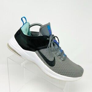 Nike Air Max Bella TR 2 Women's Training Shoes Gray Black Blue Just Do It 11